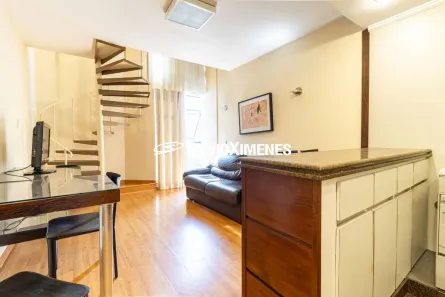Apartamento com 1 Quarto para alugar, 42m² no Savassi, Belo Horizonte