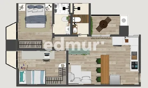 Apartamento com 2 Quartos à venda, 53m² no Jardim Utinga, Santo André