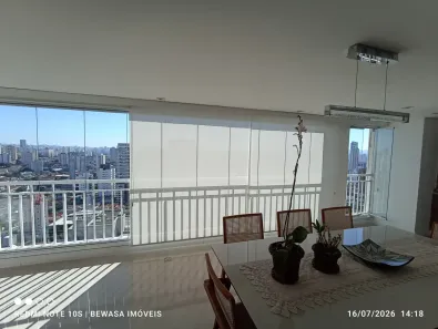 Apartamento com 3 Quartos para alugar, 122m² no Vila Regente Feijó, São Paulo