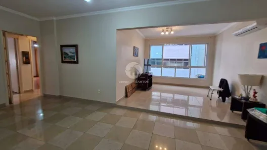 Apartamento com 3 Quartos à venda, 131m² no Pompéia, Santos