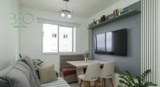 Apartamento com 2 Quartos à venda, 40m² no Sítio da Figueira, São Paulo