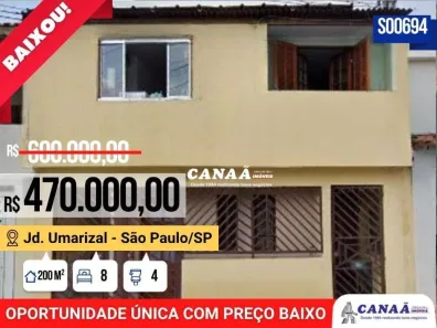 Sobrado com 8 Quartos à venda, 200m² no Jardim Umarizal, São Paulo