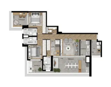 Apartamento com 3 Quartos à venda, 119m² no Jardim Vila Mariana, São Paulo