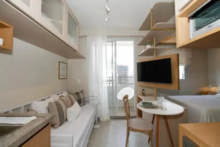 Kitnet com 1 Quarto à venda, 24m² no Pinheiros, São Paulo