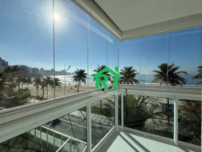 Apartamento com 3 Quartos para alugar, 156m² no Vila Alzira, Guarujá