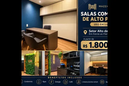 Sala Comercial para alugar, 40m² no Alto da Glória, Goiânia