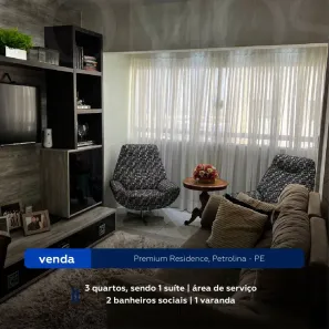 Apartamento com 3 Quartos à venda, 10m² no São José, Petrolina