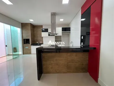 Casa de Condomínio com 3 Quartos à venda, 200m² no Aclimação, Uberlândia