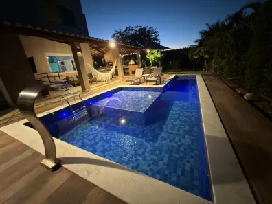 Casa de Condomínio com 5 Quartos à venda, 500m² no Alphaville (Abrantes), Camaçari