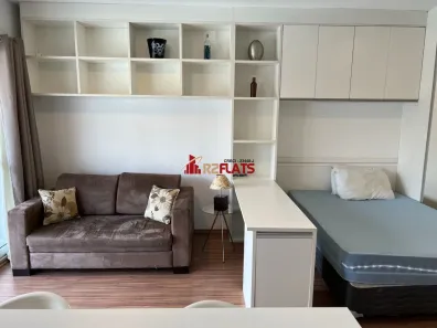 Apartamento com 1 Quarto para alugar, 35m² no Brooklin Paulista, São Paulo