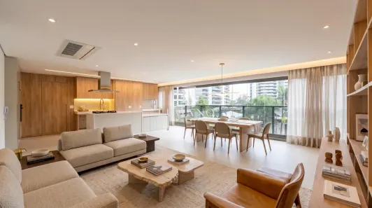 Apartamento com 2 Quartos para alugar, 145m² no Jardim Morumbi, São Paulo