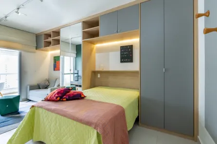 Apartamento com 1 Quarto à venda, 37m² no Indianópolis, São Paulo