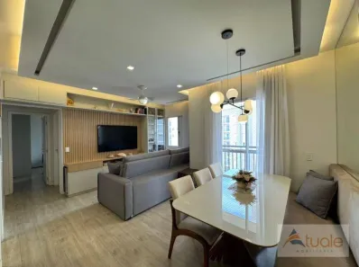 Apartamento com 2 Quartos para alugar, 67m² no Loteamento Residencial Viva Vista, Sumaré