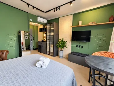 Flat com 1 Quarto à venda, 31m² no Gonzaga, Santos