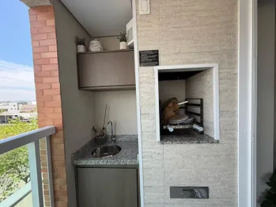 Apartamento com 3 Quartos para alugar, 105m² no Urbanova VI, São José dos Campos