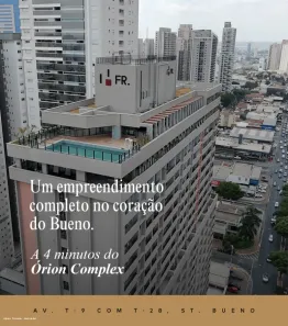Apartamento com 1 Quarto à venda, 52m² no Setor Bueno, Goiânia