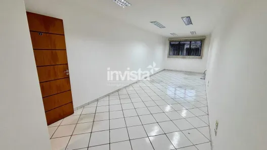 Sala Comercial para alugar, 40m² no Centro, Santos
