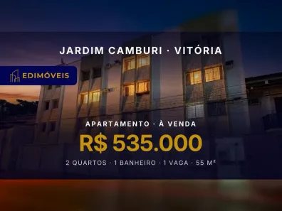 Apartamento com 2 Quartos à venda, 55m² no Jardim Camburi, Vitória