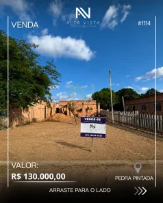 Lote/Terreno à venda, 300m² no Pedra Pintada, Boa Vista
