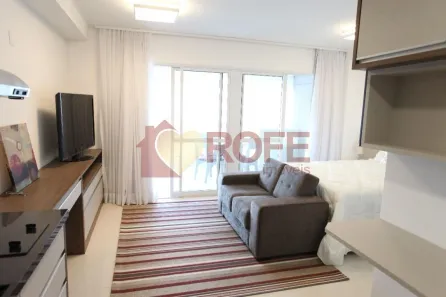 Apartamento com 1 Quarto para alugar, 41m² no Brooklin Paulista, São Paulo