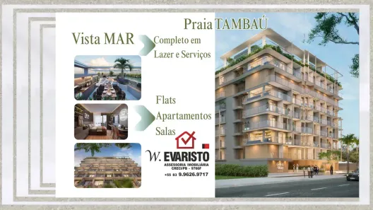 Apartamento com 1 Quarto à venda, 30m² no Tambaú, João Pessoa