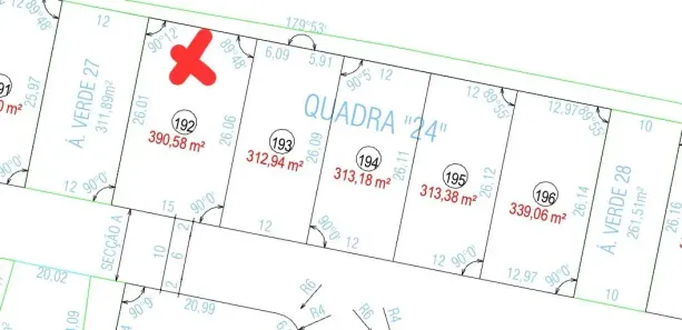 Lote/Terreno à venda, 390m² no Pedra Branca, Palhoça