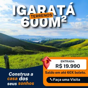 Lote/Terreno à venda, 600m² no Campos de São José, São José dos Campos