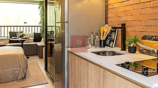 Apartamento com 1 Quarto à venda, 33m² no Cidade Monções, São Paulo