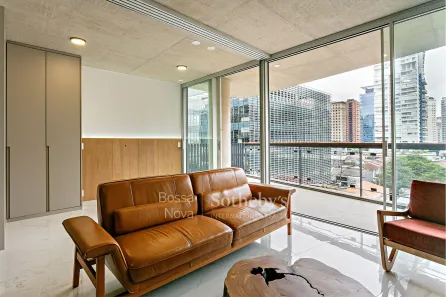 Apartamento com 1 Quarto para alugar, 64m² no Vila Nova Conceição, São Paulo