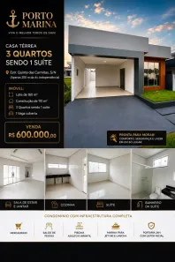 Casa de Condomínio com 3 Quartos à venda, 110m² no Cidade Nova, Ananindeua