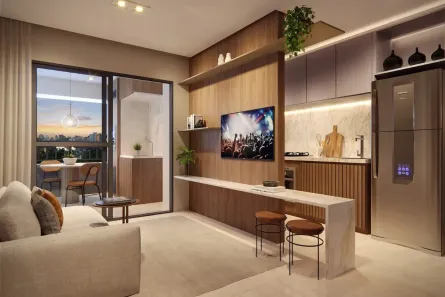 Apartamento com 1 Quarto à venda, 39m² no Vila Pirajussara, São Paulo