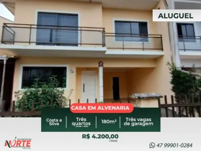 Casa com 3 Quartos para alugar, 180m² no Costa e Silva, Joinville