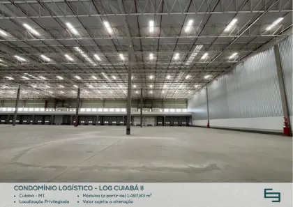 Galpão/Depósito/Armazém para alugar, 1521m² no Distrito Industrial, Cuiabá
