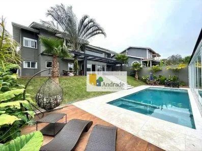 Casa de Condomínio com 4 Quartos à venda, 463m² no Jardim Indaiá, Embu das Artes