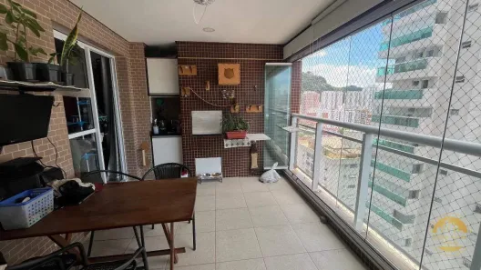 Apartamento com 3 Quartos à venda, 87m² no Pompéia, Santos