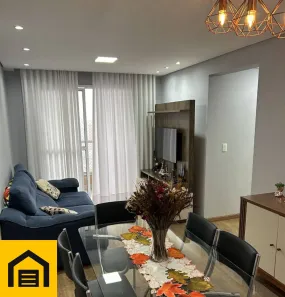 Apartamento com 3 Quartos à venda, 76m² no Vila Guarani, Mauá