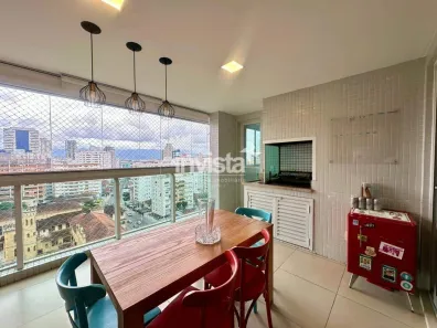 Apartamento com 3 Quartos à venda, 120m² no Boqueirão, Santos