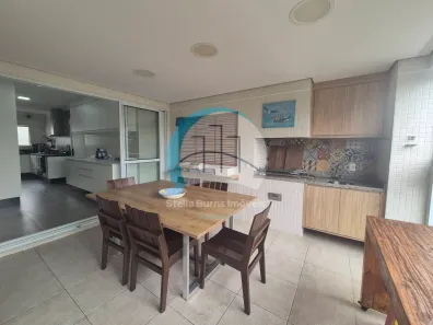 Apartamento com 3 Quartos para alugar, 189m² no Ponta da Praia, Santos