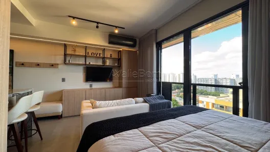 Apartamento com 1 Quarto para venda ou aluguel, 37m² no Boa Vista, Porto Alegre