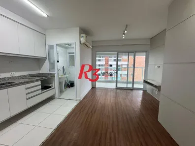Apartamento com 1 Quarto para alugar, 50m² no Ponta da Praia, Santos