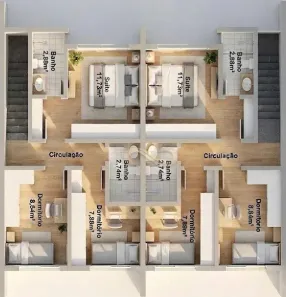 Casa de Condomínio com 3 Quartos à venda, 100m² no Dom Feliciano, Gravataí