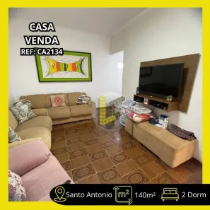Casa com 2 Quartos à venda, 140m² no Santo Antônio, São Caetano do Sul