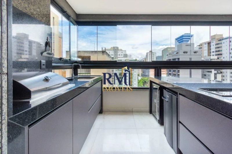 Apartamento com 4 quartos — Lourdes, Belo Horizonte