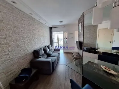Apartamento com 2 Quartos para alugar, 54m² no Parque Taboão, Taboão da Serra