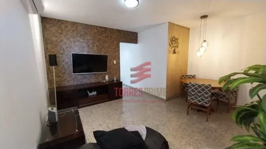 Apartamento com 2 Quartos à venda, 98m² no Gonzaga, Santos