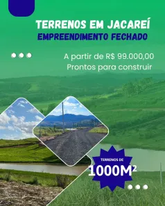 Lote/Terreno à venda, 1000m² no Chácara Itapoã, Jacareí