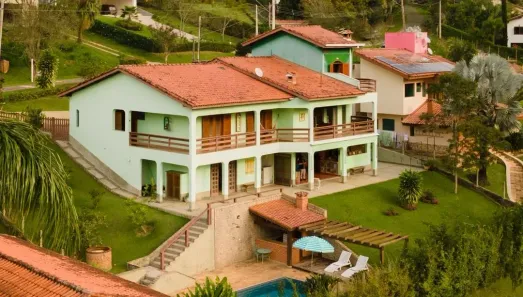 Casa com 4 Quartos à venda, 398m² no Fazenda Palao Alpes de Guararema, Guararema