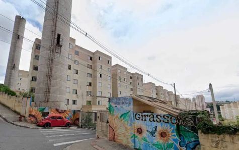 Apartamento com 2 Quartos à venda, 46m² no Jardim Helena, Carapicuíba