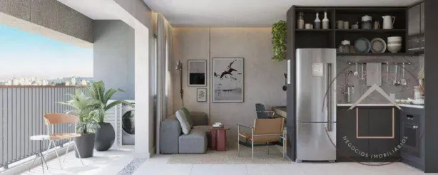 Apartamento com 1 Quarto à venda, 28m² no Santo Amaro, São Paulo