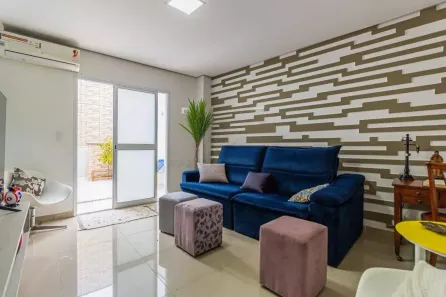 Sobrado com 3 Quartos para alugar, 125m² no Vila Guiomar, Santo André